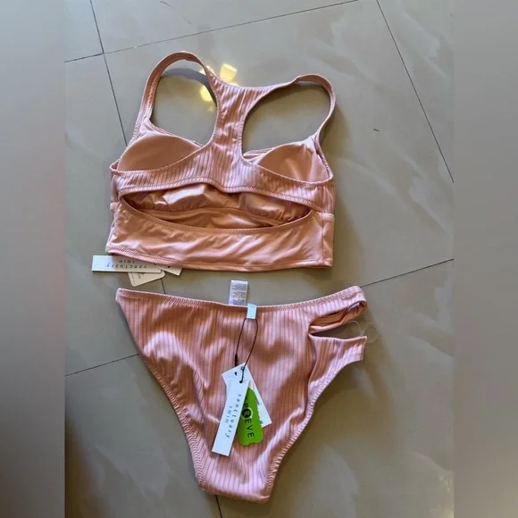 Sanctuary Swim Divas im The Details Paisley Set Bikini Top & High Rise Bottom M - Picture 4 of 16